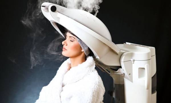 hair care chemicals - hair-steaming