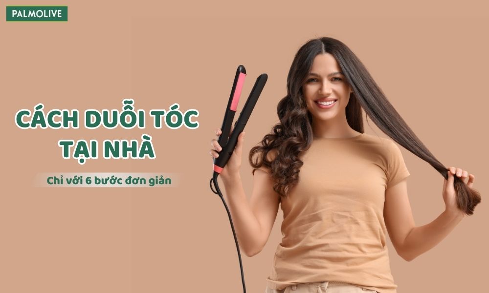 cách duỗi tóc tại nhà - how-to-straighten-hair-at-home