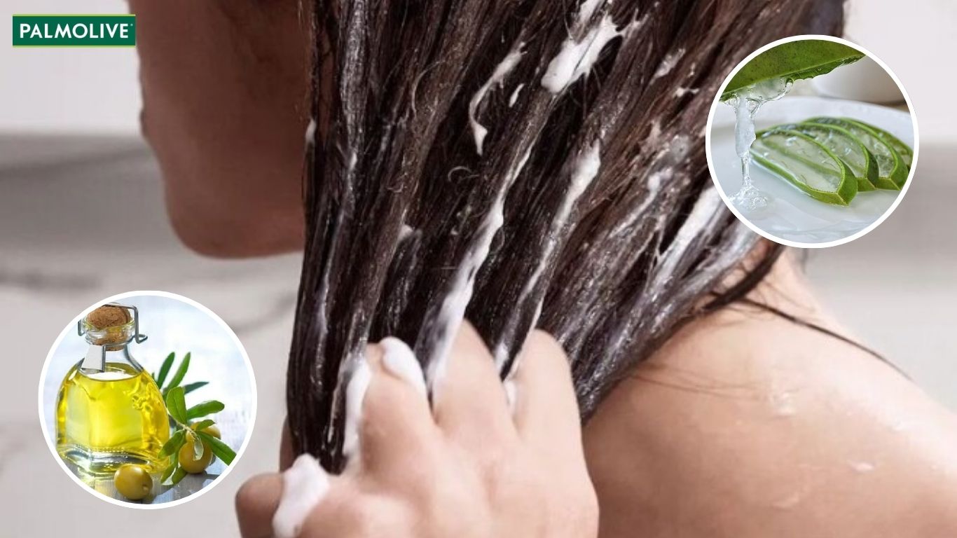 Hướng dẫn cách ủ tóc bằng nha đam và dầu dừa