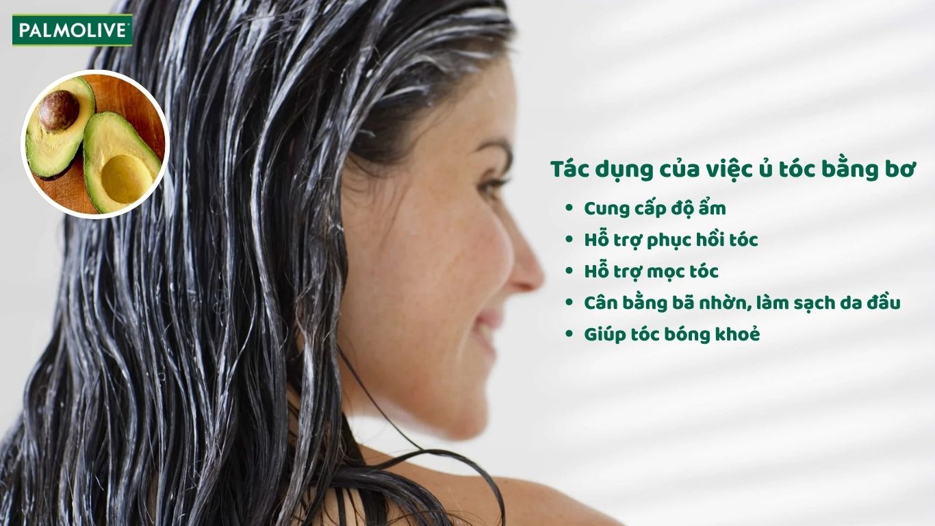 Tác dụng của ủ tóc bằng bơ 