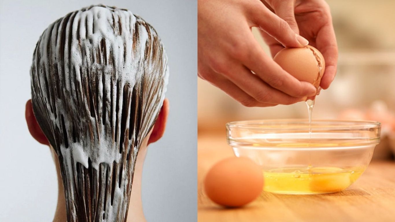 Ủ tóc bằng bơ và trứng gà 