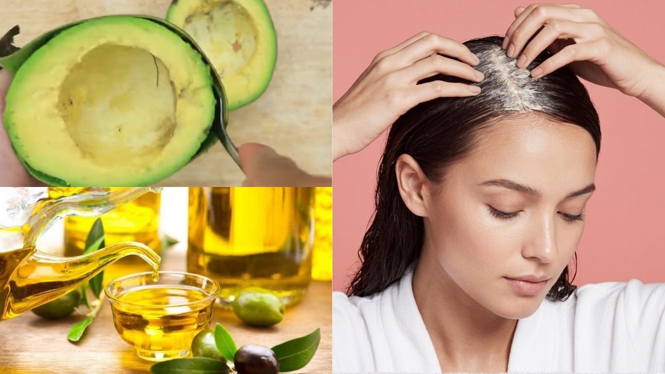 : Ủ tóc bằng bơ và dầu ô liu