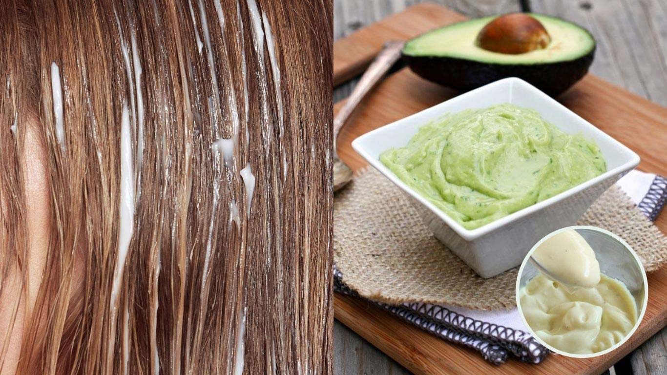 Ủ tóc bằng bơ và mayonnaise 