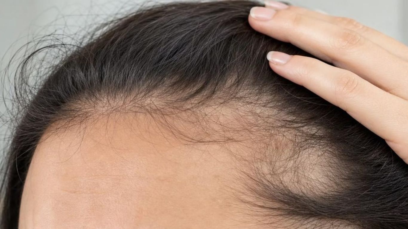Tóc con mọc nhiều hơn do sự thay đổi hormone, yếu tố di truyền hoặc chế độ dinh dưỡng