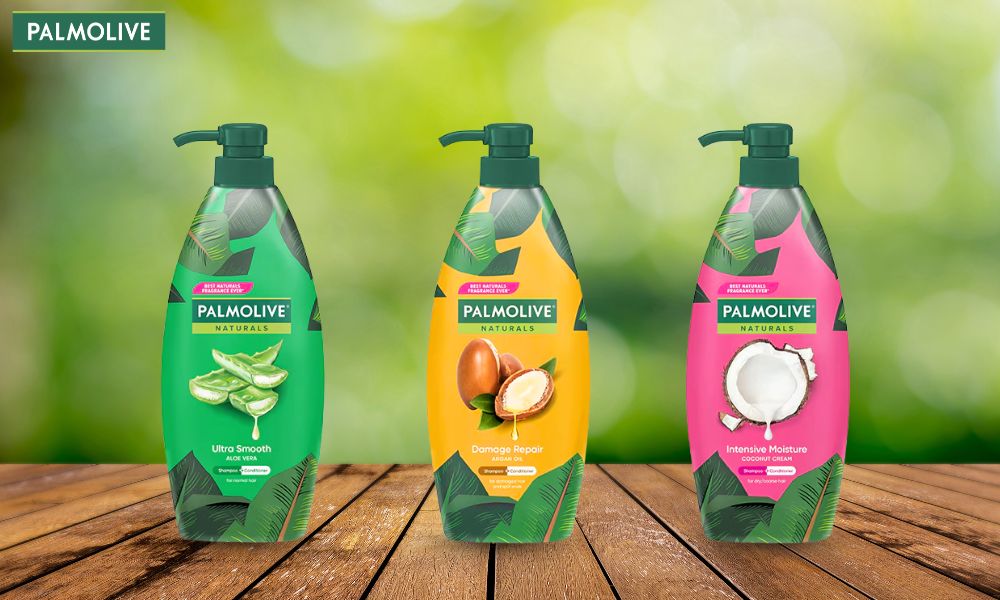 Bộ sản phẩm dầu gội Palmolive Dưỡng Tóc chiết xuất từ thiên nhiên