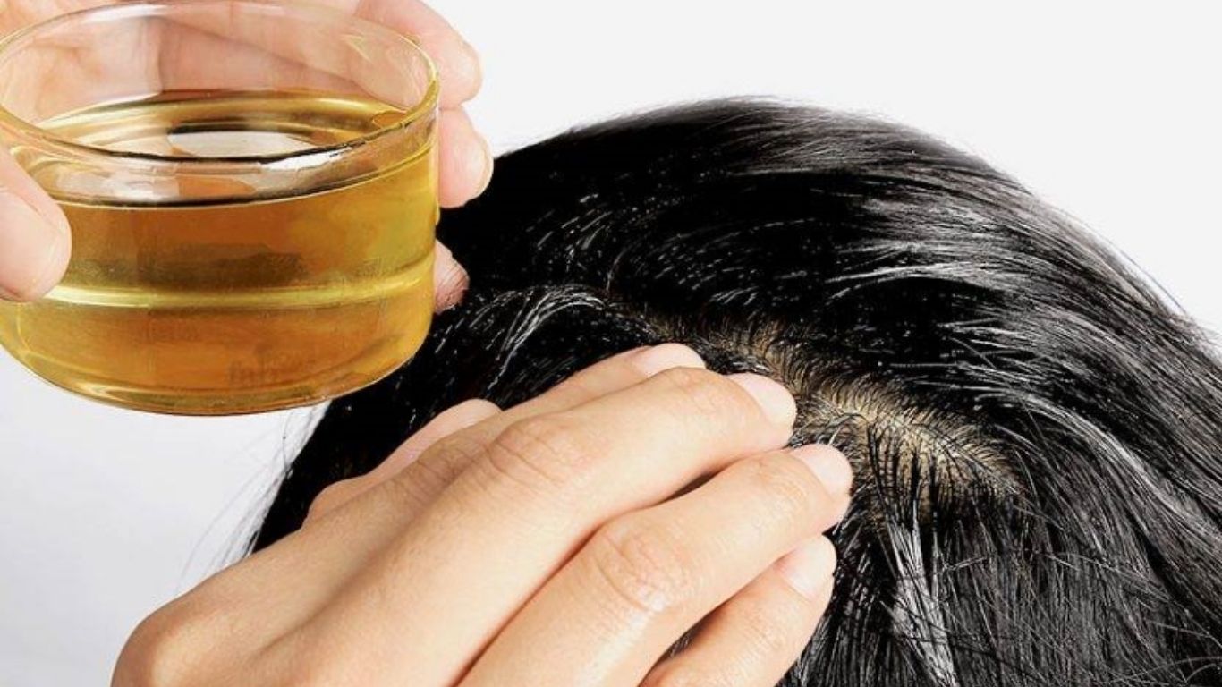 Khắc phục tình trạng tóc bết bằng bia