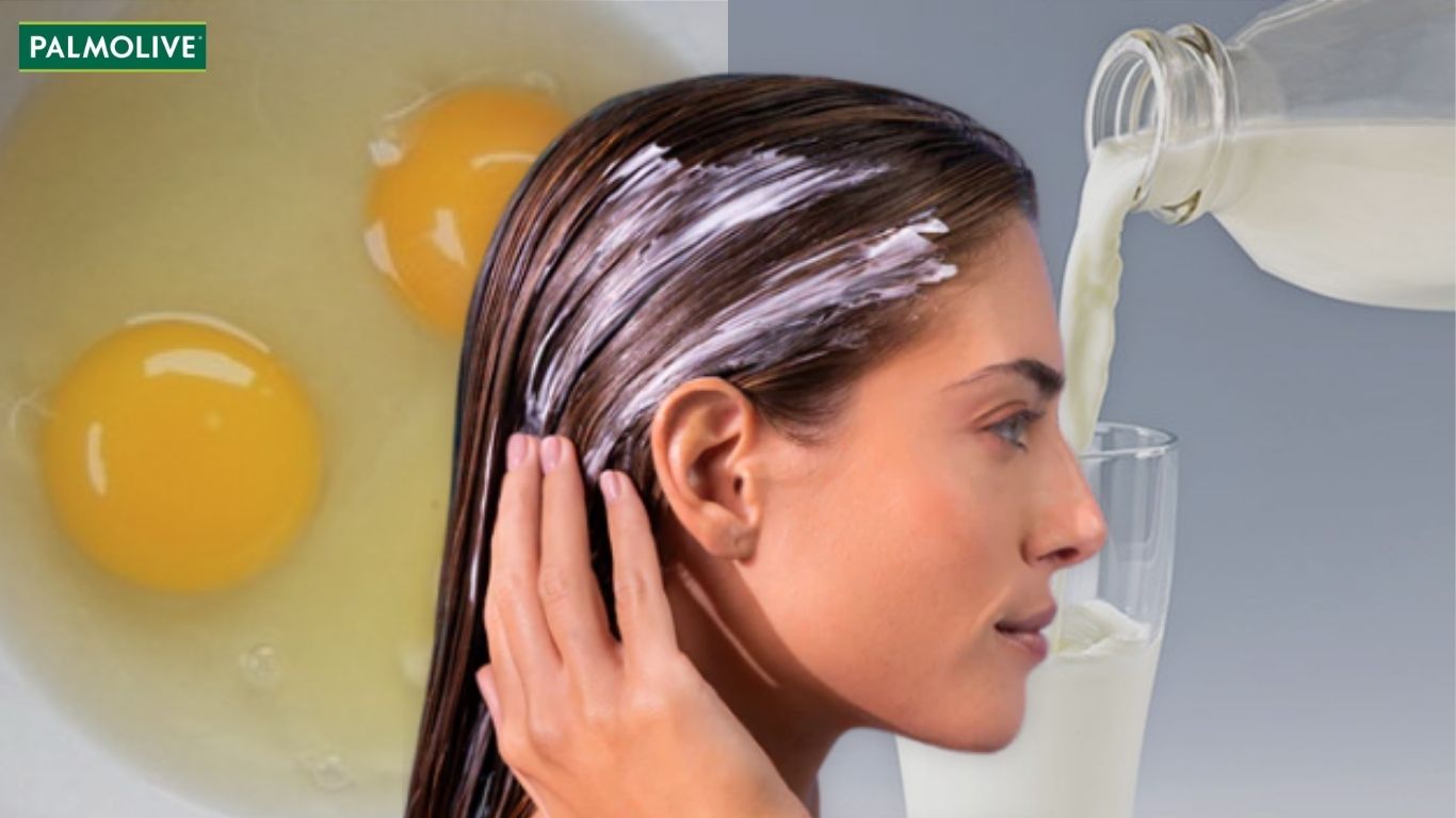Mặt nạ ủ tóc bằng trứng gà