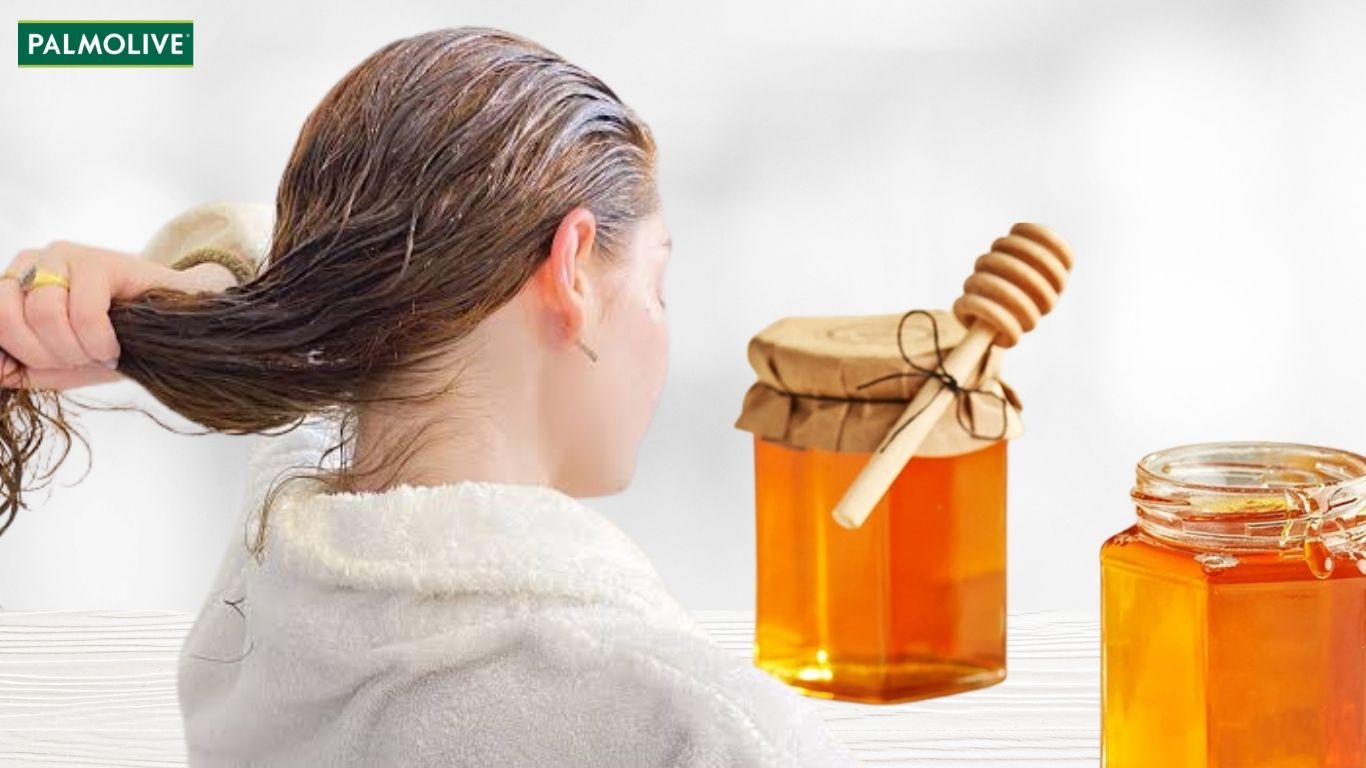 Mặt nạ ủ tóc bằng mật ong