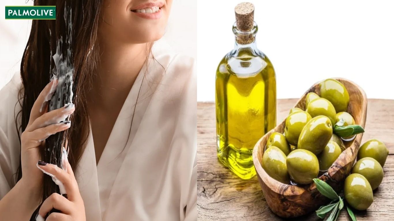 Mặt nạ ủ tóc bằng dầu oliu