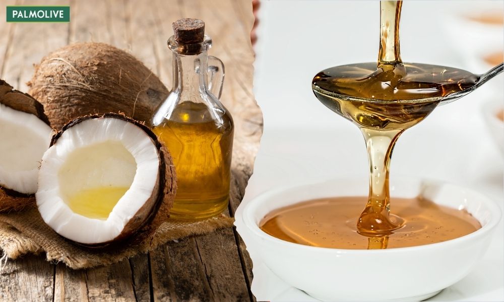 Ủ tóc bằng dầu dừa kết hợp cùng mật ong giúp tóc luôn mềm mại, óng mượt