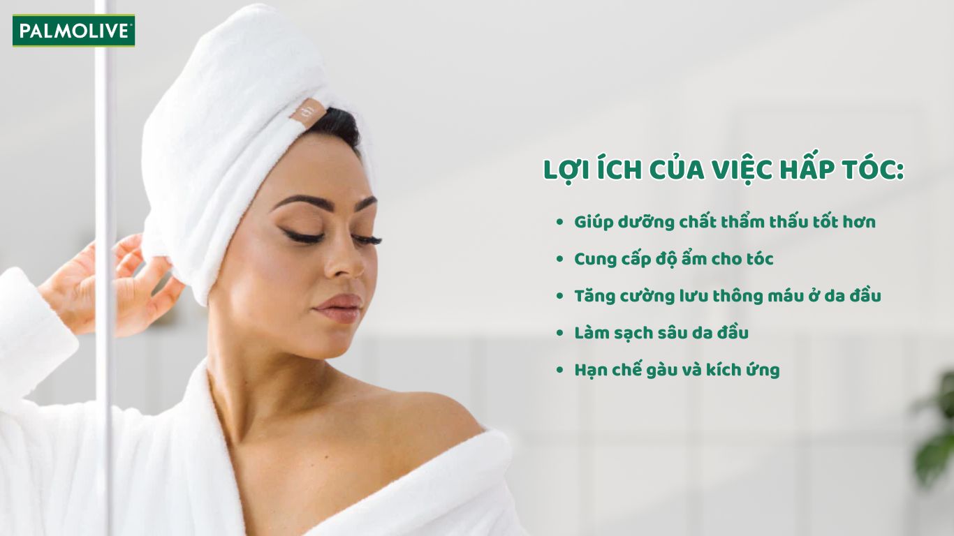 Những lợi ích của việc thường xuyên hấp tóc tại nhà