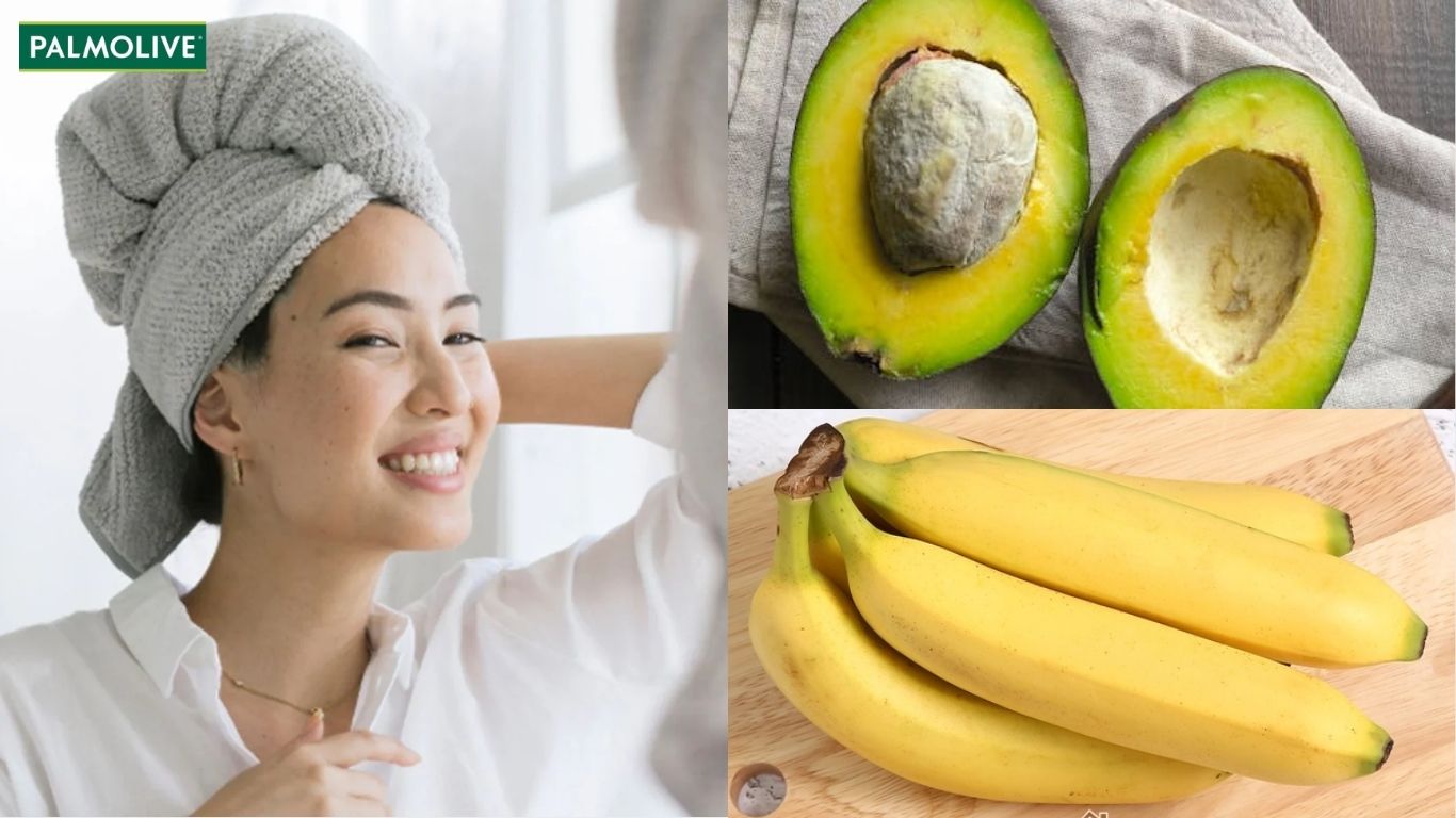 Hướng dẫn cách hấp tóc tại nhà với bơ và chuối