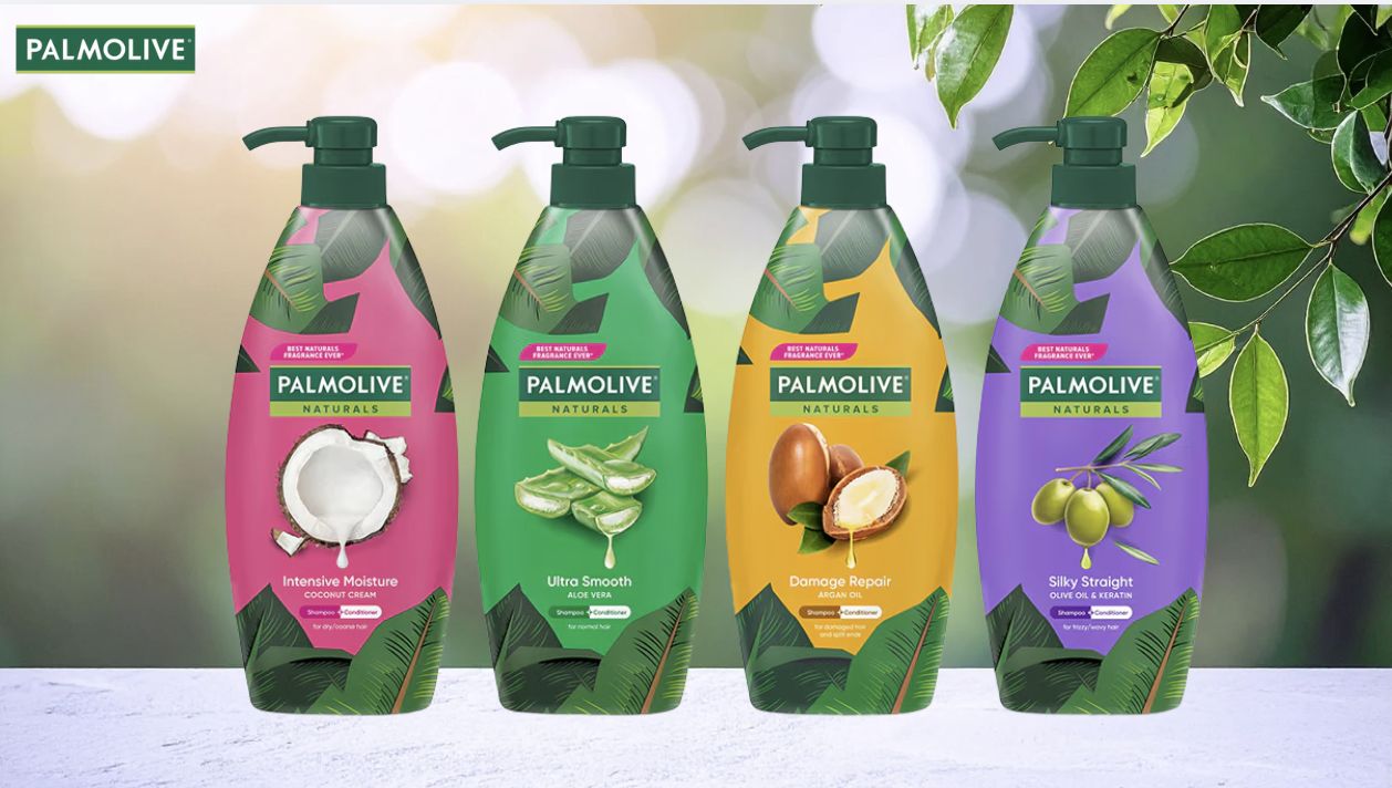 Bộ dầu gội xả Palmolive giúp chăm sóc tóc mềm mượt và giảm tình trạng khô xơ cho tóc nhuộm
