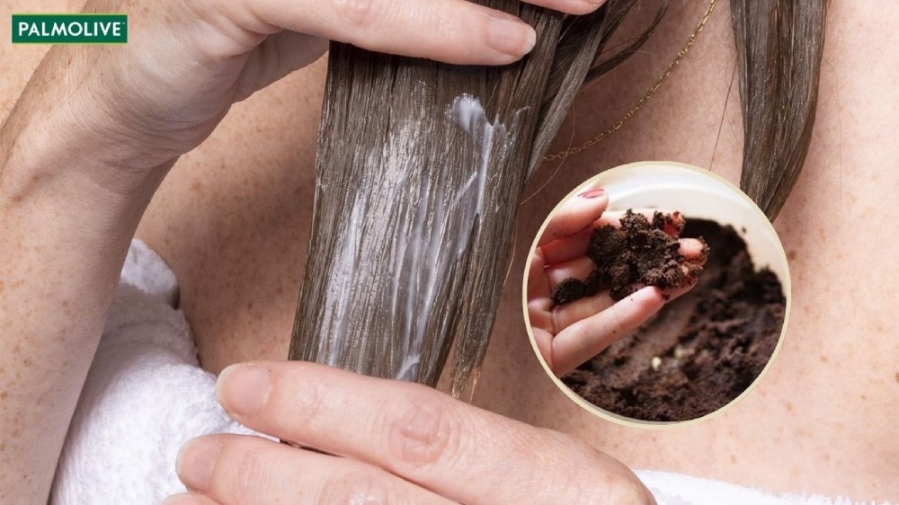 Ủ tóc tại nhà bằng bã cà phê 