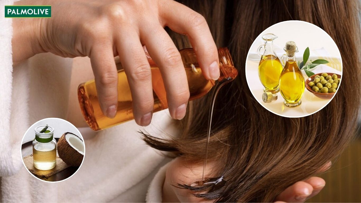 Cách phục hồi tóc khô xơ bằng dầu oliu và dầu dừa