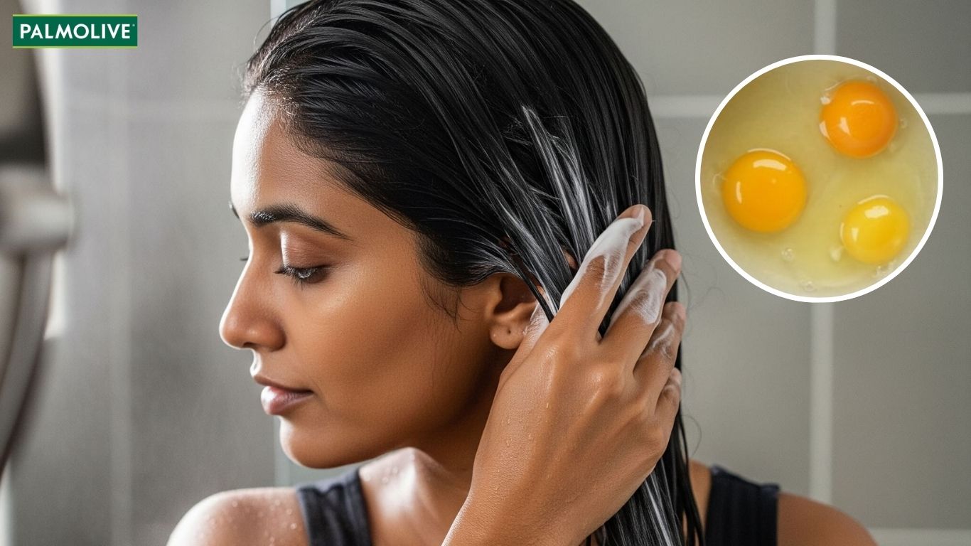 Trứng gà giúp nuôi dưỡng sợi tóc khô xơ, hỗ trợ mọc tóc