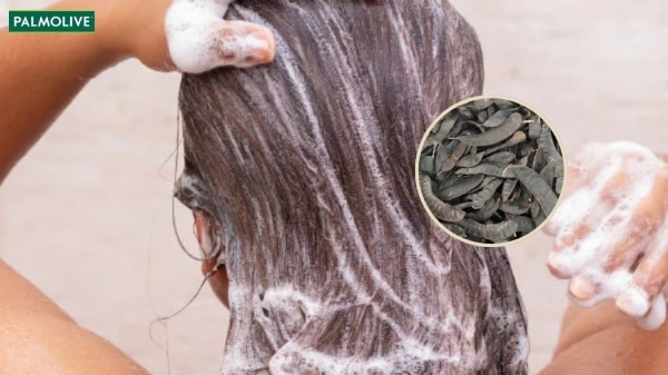 Cách gội đầu lâu bết bằng bồ kết