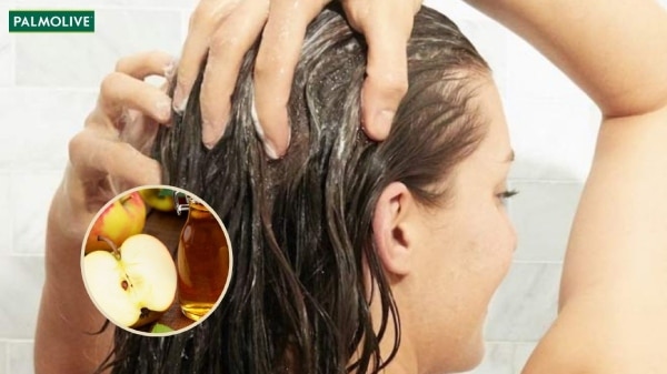 Cách gội đầu lâu bết bằng giấm táo
