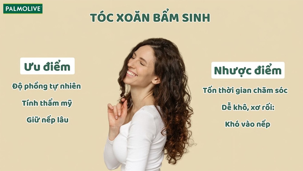 Các ưu nhược điểm của tóc xoăn tự nhiên