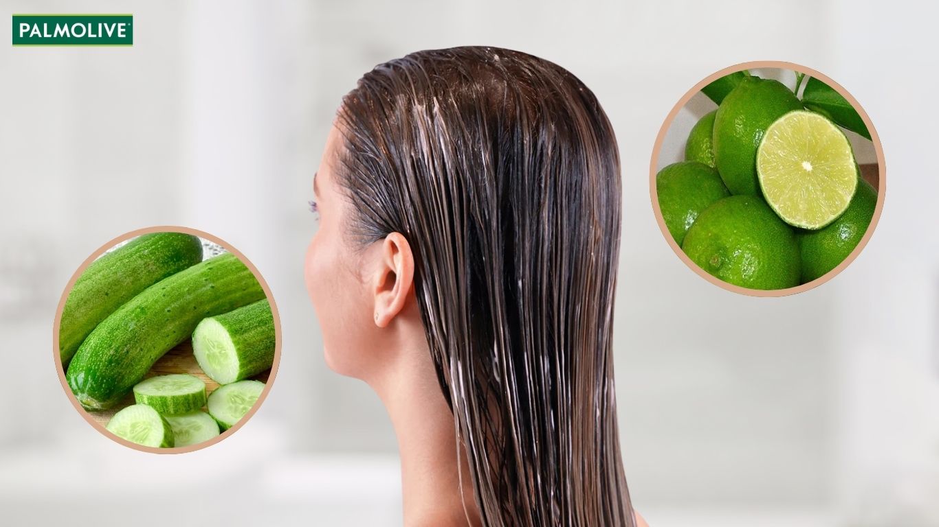  Hướng dẫn detox da đầu bằng dưa leo và chanh 