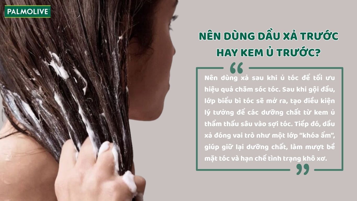 Lý do nên dùng kem ủ trước khi dùng dầu xả