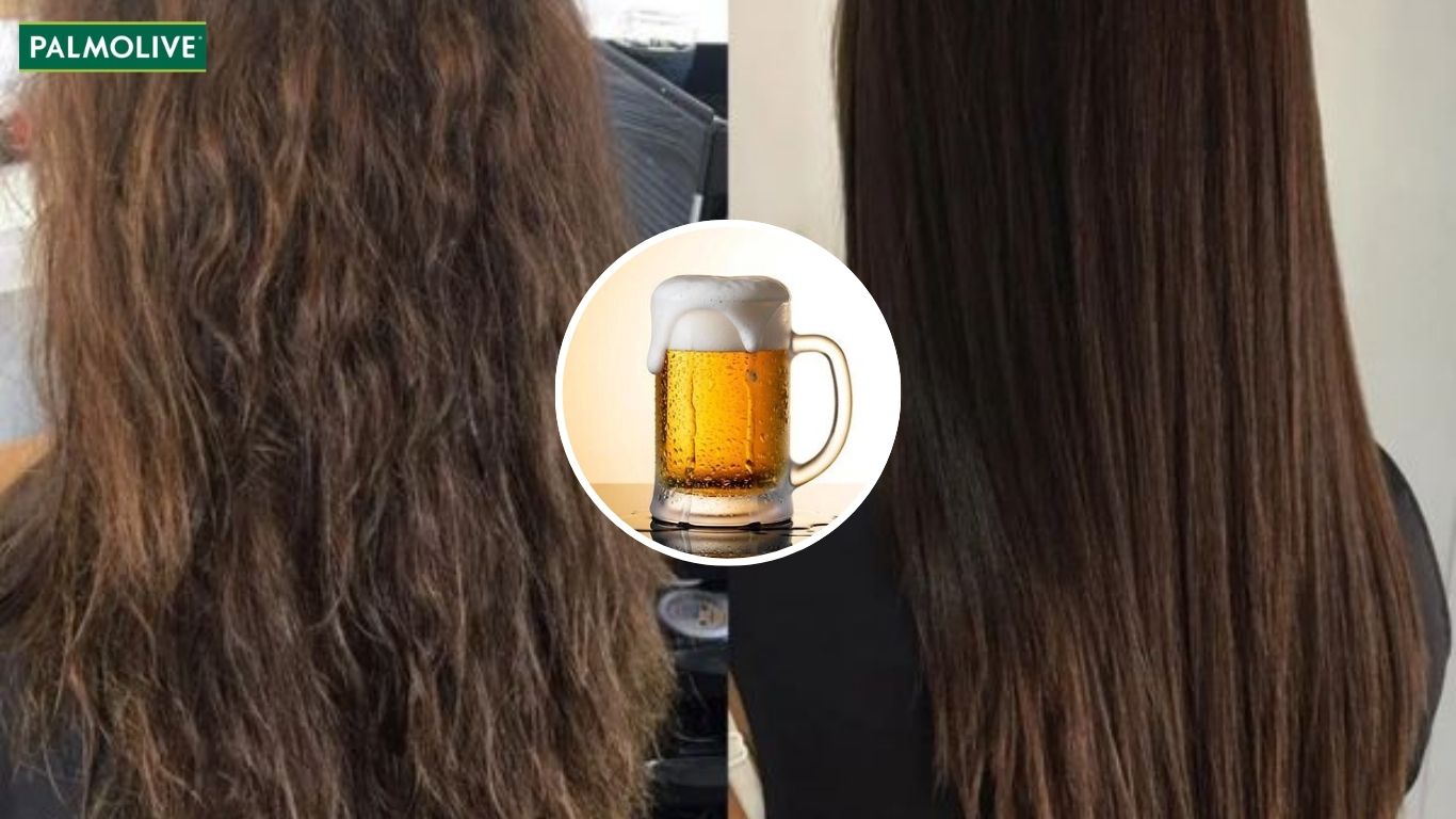 Tác dụng của việc gội đầu bằng bia