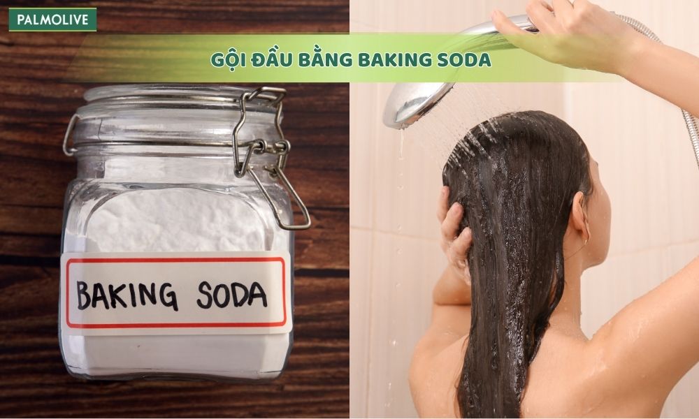 Baking soda có khả năng loại bỏ dầu thừa và những mảng gàu trên da đầu hiệu quả