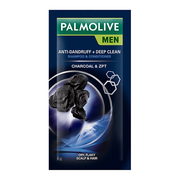 dầu gội Palmolive bột than tre dạng gói dầu gội Palmolive bột than tre dạng gói