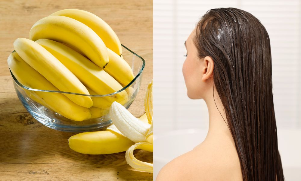 Mặt nạ ủ tóc bằng chuối giúp tóc tăng độ đàn hồi Mặt nạ ủ tóc bằng chuối giúp tóc tăng độ đàn hồi