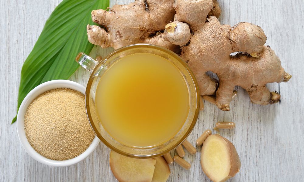 Ủ tóc bằng gừng tươi Ủ tóc bằng gừng tươi
