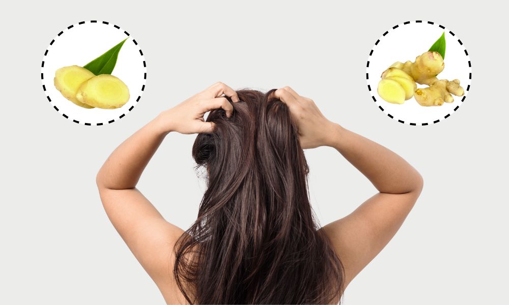 Dùng quá nhiều gừng để ủ tóc có thể khiến da đầu bị kích ứng Dùng quá nhiều gừng để ủ tóc có thể khiến da đầu bị kích ứng