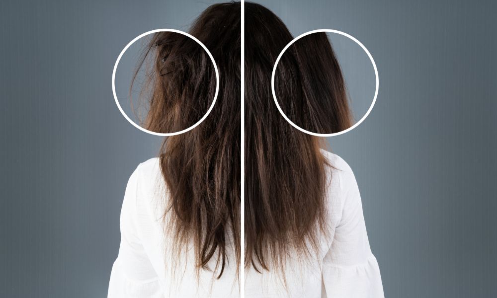 Keratin giúp bảo vệ tóc và phục hồi hư tổn từ sâu bên trong