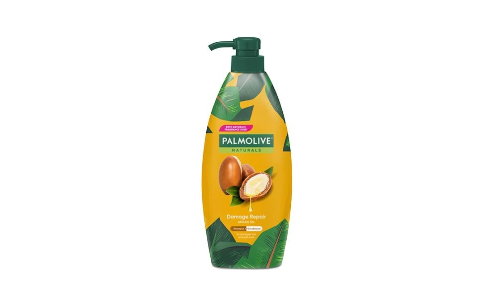  Dầu gội và xả Palmolive Thiên Nhiên Bảo Vệ Tóc Hư Tổn Chiết Xuất Dầu Argan