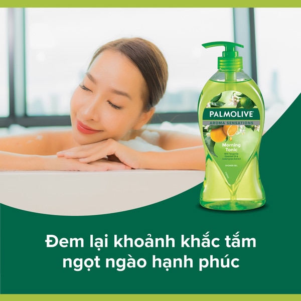 Gel tắm Palmolive Aroma Sensations quýt sả thư giãn