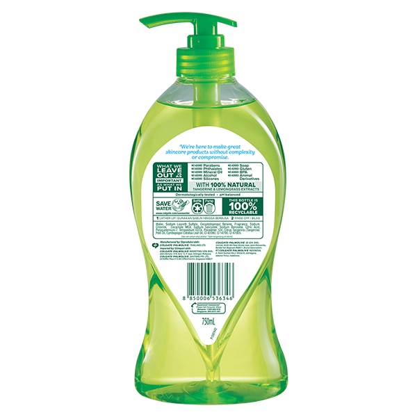 Gel tắm Palmolive Aroma Sensations quýt sả