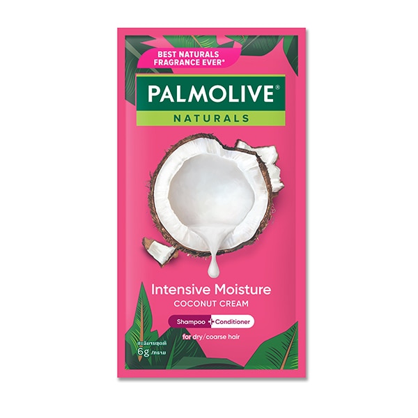 Dầu gội và xả Palmolive Thiên Nhiên Dưỡng Ẩm Bổ Sung gói 6g